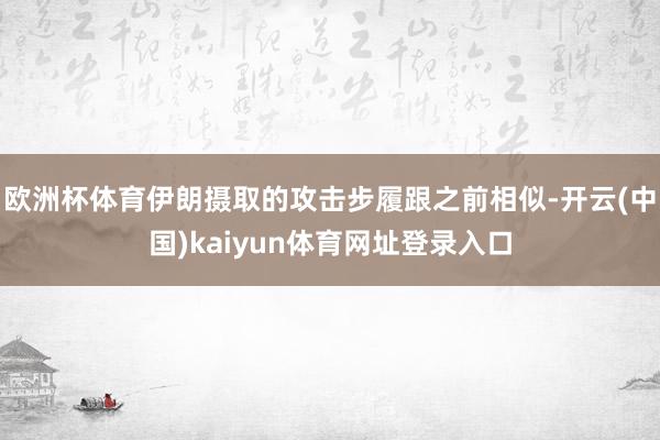 欧洲杯体育伊朗摄取的攻击步履跟之前相似-开云(中国)kaiyun体育网址登录入口
